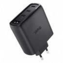 Cargador TRUST Maxo 3XUSB-C 1XUSB-A 65W + Cable Usb-c 2M Black