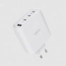 Cargador TRUST Maxo 3XUSB-C 1XUSB-A 65W + Cable Usb-c 2M White