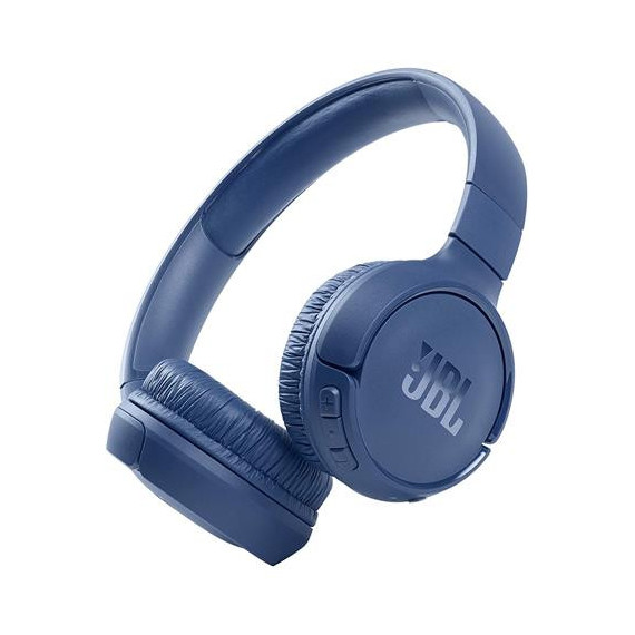 JBL Auricular de Casco Bluetooth TUNE 510BT Azul Plegable,Manos Libres 40H Conector Usb -C