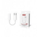 ACCETEL Adaptador Jack/H a Tipo C/M AU113