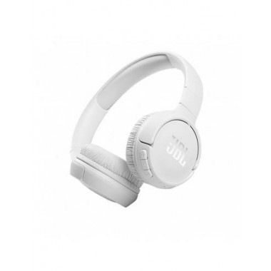JBL Auricular de Casco Bluetooth TUNE 510BT Blanco Plegable,Manos Libres 40H,Conector Tipo C
