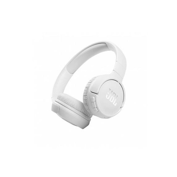 JBL Auricular de Casco Bluetooth TUNE 510BT Blanco Plegable,Manos Libres 40H,Conector Tipo C