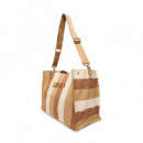 Bolso Tote Grande a Rayas  LIU JO