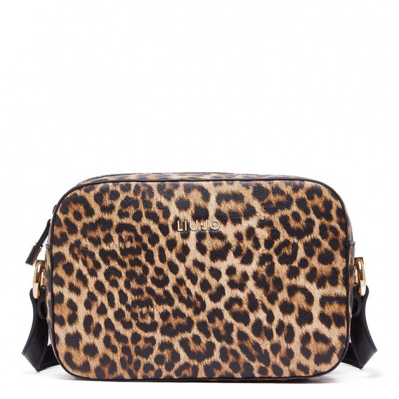 Bandolera Mediana con Estampado Animal  LIU JO