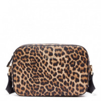 Bandolera Mediana con Estampado Animal  LIU JO