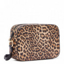 Bandolera Mediana con Estampado Animal  LIU JO