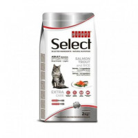 SELECT Gato Adulto Esterilizado Light Salmón 2 Kg