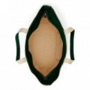 Bolso Tote de Loneta con Big Pony  RALPH LAUREN BAGS