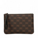 Bolso de Mano con Estampado de Logotipo  LIU JO