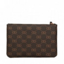 Bolso de Mano con Estampado de Logotipo  LIU JO