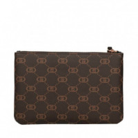 Bolso de Mano con Estampado de Logotipo  LIU JO