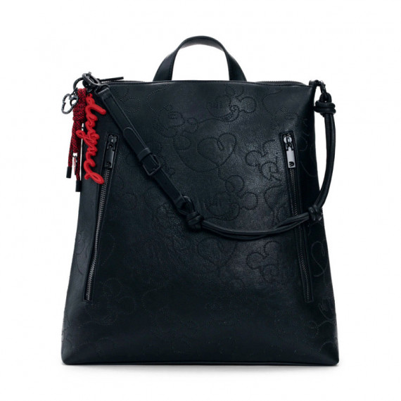 Mochila Mediana Apliques Mickey Mouse  DESIGUAL