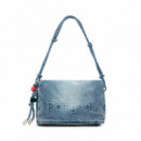 Bolso Mediano Charms Denim  DESIGUAL
