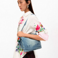 Bolso Mediano Charms Denim  DESIGUAL