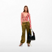 Bolso Mediano Troquelado Mariposa  DESIGUAL