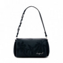 Bolso Pequeño Relieve Flores  DESIGUAL