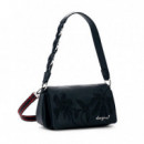 Bolso Pequeño Relieve Flores  DESIGUAL