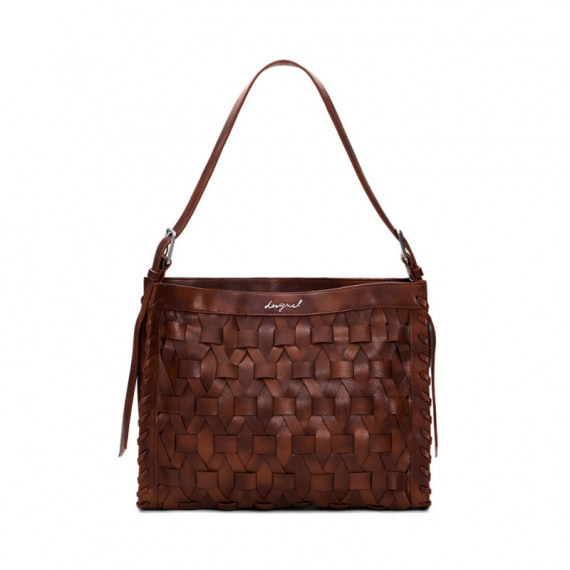 Bolso Mediano Trenzado  DESIGUAL