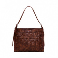 Bolso Mediano Trenzado  DESIGUAL