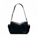 Bolso Mediano Bordados Charms  DESIGUAL