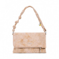 Bolso Mediano Solapa Bordados  DESIGUAL