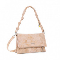 Bolso Mediano Solapa Bordados  DESIGUAL