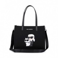 Bolso Cambiador para Bebé con Estampado de la Marca  KARL LAGERFELD