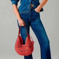 Bolso Media Luna de Rafia  PEPE JEANS