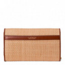 Bolso Cruzado Adair Ii Mediano de Rafia  RALPH LAUREN BAGS