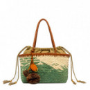 Bolso Paloma Bs 11311/COMM Strawint  GIANNI CHIARINI