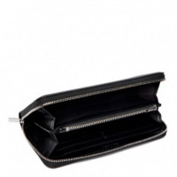 Cartera con Cremallera Larga Logotipo Emblemático Grabado  CALVIN KLEIN JEANS