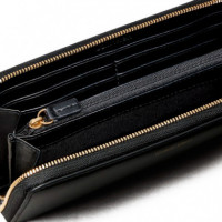 Cartera Larga con Cremallera y Herraje de Monograma  CALVIN KLEIN JEANS