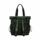 Mochila Voyager Bicolor Encerada  DESIGUAL
