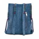 Mochila Pequeña Denim Corazón  DESIGUAL
