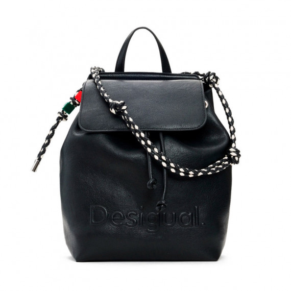 Mochila Mediana Trenzada  DESIGUAL