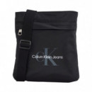 Bandolera Plana con Logo  CALVIN KLEIN JEANS