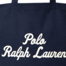 Bolso Tote de Loneta con Bordado  RALPH LAUREN BAGS