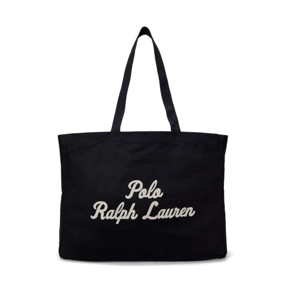 Bolso Tote de Loneta con Bordado  RALPH LAUREN BAGS