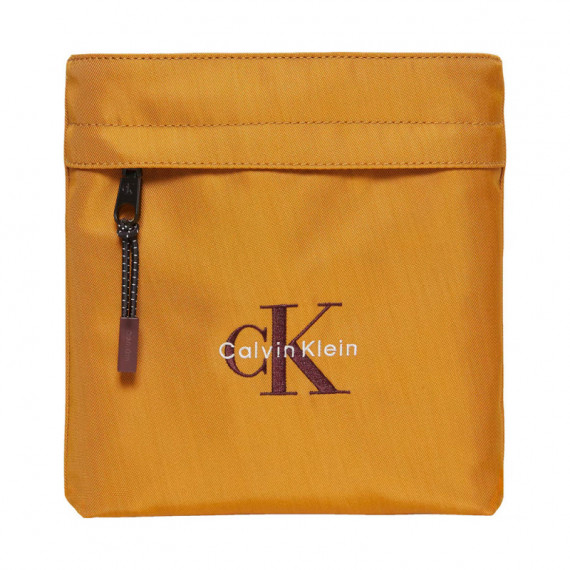 Bandolera Plana de Nailon con Logo Monograma  CALVIN KLEIN JEANS