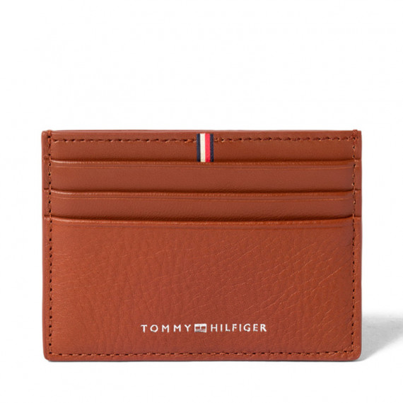 Tarjetero Corporate de Piel con Logo  TOMMY HILFIGER BAGS