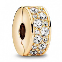 Charm de Clip Pavé Transparente 768658C01  PANDORA