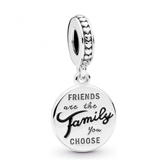Charm Colgante en Plata de Ley los Amigos Son Familia 798124EN16  PANDORA
