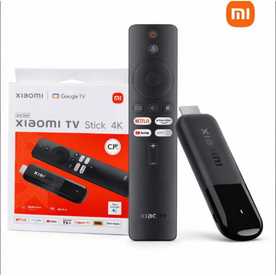 Android TV Stick Xiaomi Mi 4K 2ª Generación WiFi6 PFJ4191EU