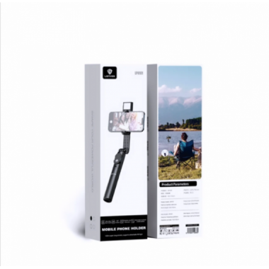 Palo Selfie + Tr&iacute;pode con Luz para M&oacute;vil Lenyes 360&deg; Rotaci&oacute;n 1.02m LPH101