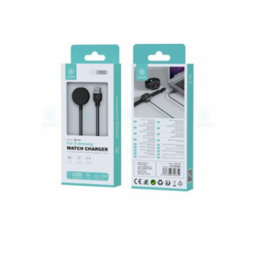 Cargador Magn&eacute;tico Inal&aacute;mbrico Ikrea para Smartwatch Samsung Conector USB 2.5W 1M WB1336