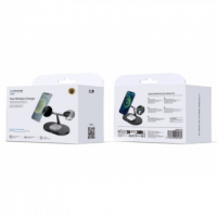 Cargador Inalámbrico Wephone Rápido 3 en 1 22W Móvil 15W+Reloj 5W+Auricular 2W Tipo-C WA31