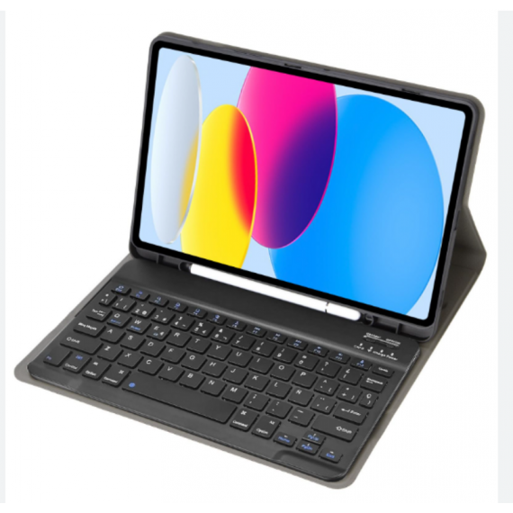 Funda con Teclado Bluetooth con Soporte Lápiz Wephone Samsung A11+