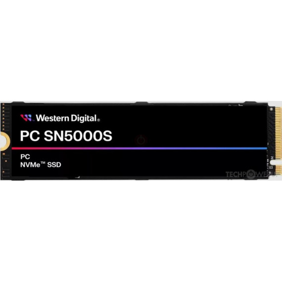 Disco Duro SSD Western Digital PC SN5000S NVMe Gen4 512GB M.2 2280