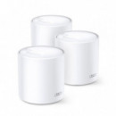 Sistema Wi-Fi Mesh TP-Link Deco X20 AX1800 para el Hogar (Pack de 3 Unidades)