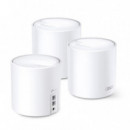 Sistema Wi-Fi Mesh TP-Link Deco X20 AX1800 para el Hogar (Pack de 3 Unidades)
